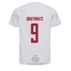 Maglia ufficiale Danimarca Martin Braithwaite 9 Trasferta Mondiali 2022 per Uomo